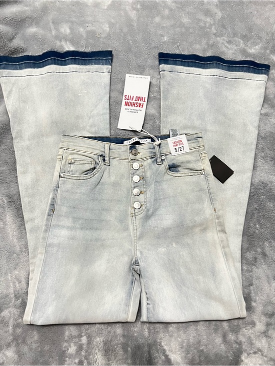 Celebrity Pink Denim - Light Washed Blue Flared Jeans